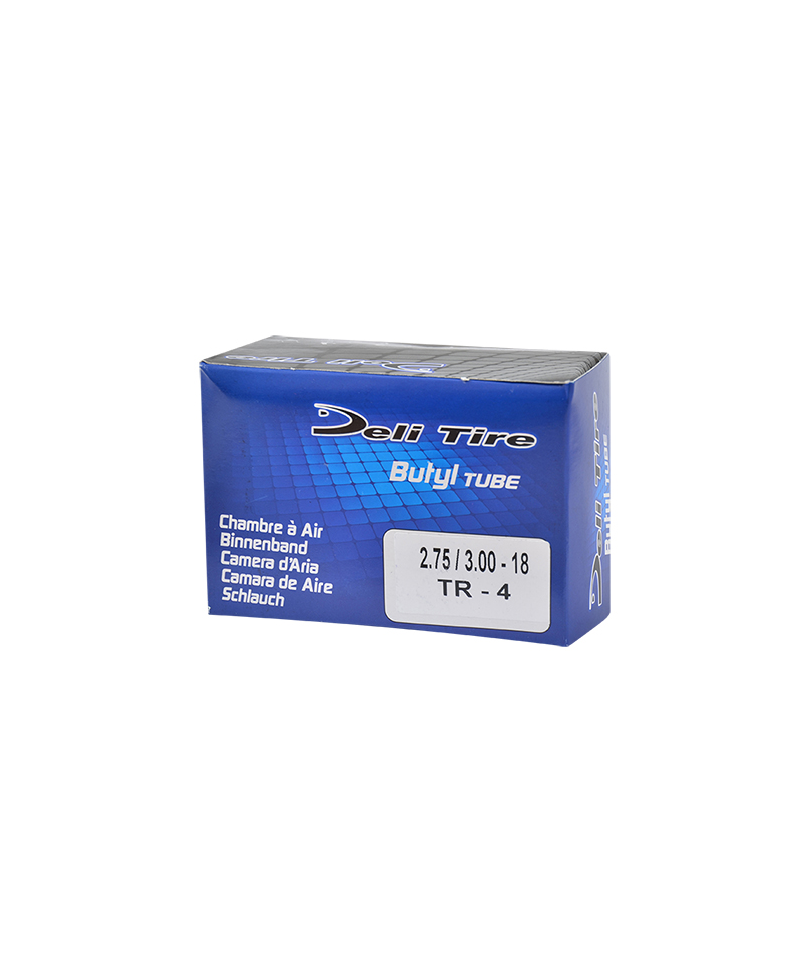 CHAMBRE A AIR MOTO 18" 2.75-3.00 X 18 DELI TIRE U278 TR4