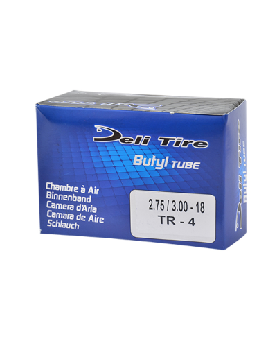 CHAMBRE A AIR MOTO 18" 3.25-3.50 X 18 DELI TIRE U328 TR4