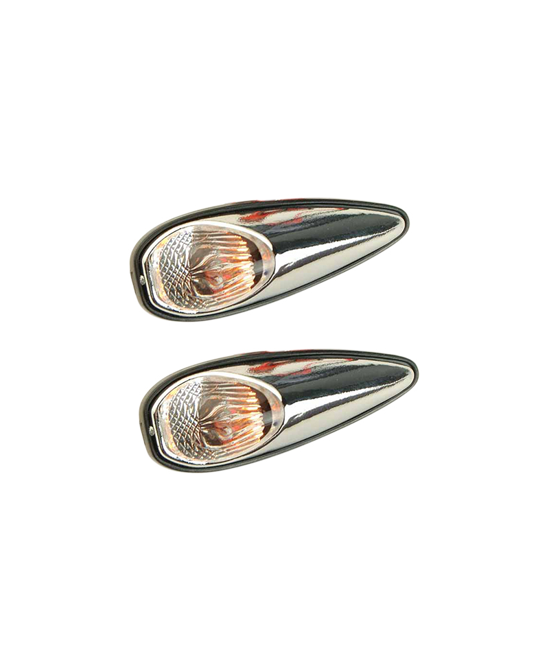 FEU DECORATIF TUN'R* GOUTTE D'EAU MICRO AUTOCOLLANT CHROME/TRANSPARENT (PR)