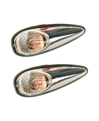 FEU DECORATIF TUN'R* GOUTTE D'EAU MICRO AUTOCOLLANT CHROME/TRANSPARENT (PR)