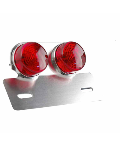 FEU AR UNIVERSEL TUN'R* SUR PLATINE DOUBLE ROND ROUGE (PLATINE ARGENT)