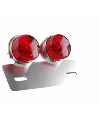 FEU AR UNIVERSEL TUN'R* SUR PLATINE DOUBLE ROND ROUGE (PLATINE ARGENT)