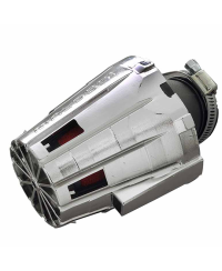 FILTRE A AIR MALOSSI E5 PHBN/PHVA D.30-36 COUVERCLE CHROME (SAUF PEUGEOT)