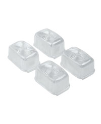 CABOCHON CLIGNO SCOOTER TUN'R* ADAPT. STUNT/SLIDER TRANSPARENT AV+AR (X4)