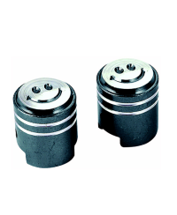 CAPUCHON/BOUCHON VALVE TUN'R PISTON NOIR (X2)