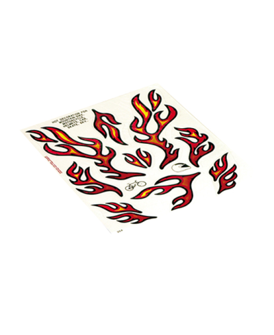 AUTOCOLLANT FLAMMES (20X24CM)