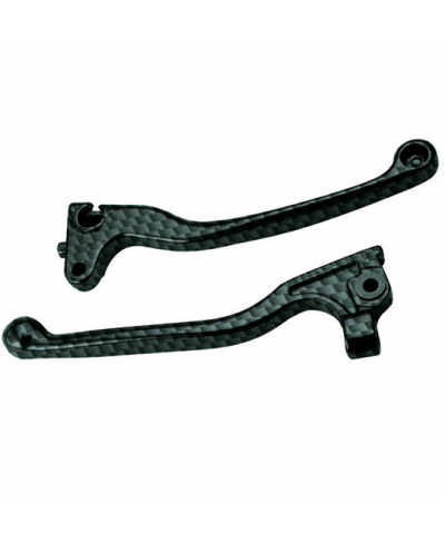 LEVIER FREIN SCOOTER TUN'R ADAPT. TREKKER/SPEEDFIGHT AJP TAMBOUR AR CARBONE (PR)