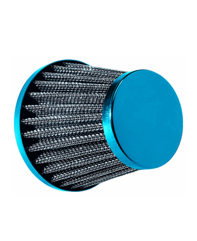 FILTRE A AIR TUN'R D28-35 CONIQUE KN GM DROIT BLEU