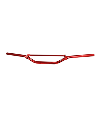 GUIDON MECABOITE/MOTO TUN'R CROSS ALU ROUGE (L810 H 55)