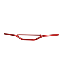 GUIDON MECABOITE/MOTO TUN'R CROSS ALU ROUGE (L810 H 55)