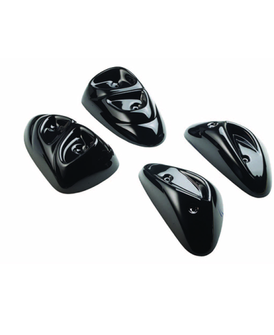 PROTECTION/PAD LATERALE SCOOTER BCD AV/AR ADAPT. STUNT/SLIDER NOIR (4 PIECES)