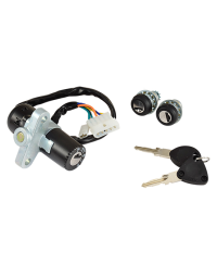 CONTACTEUR A CLE MECABOITE TEKNIX ADAPT. DERBI SENDA/APRILIA RX (+SERRURE DE SELLE)