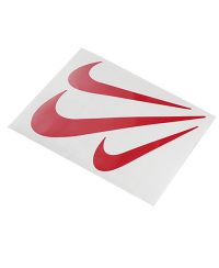 AUTOCOLLANT VIRGULE ROUGE (10X12CM)