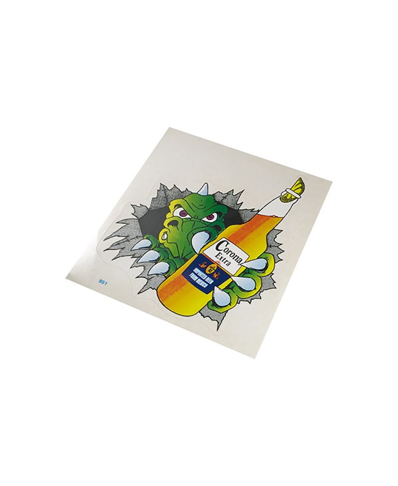 AUTOCOLLANT CORONA EXTRA (14X16CM)