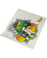 AUTOCOLLANT CORONA EXTRA (14X16CM)