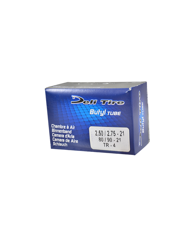 CHAMBRE A AIR MOTO 21" 2.50-2.75 X 21 DELI TIRE U252 TR4