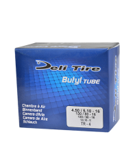 CHAMBRE A AIR MOTO 16" 4.50-5.10 X 16 DELI TIRE U456 TR4