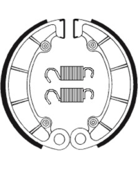 Mâchoires de frein TECNIUM Street/Quad organique - BA046 BA046