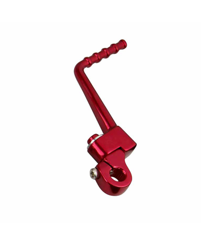 KICK DEMARRAGE MECABOITE TUN'R ADAPT. DERBI SENDA EURO2/EURO3/EURO4 ALU ROUGE