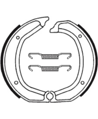 Mâchoires de frein TECNIUM Street organique - BA139 BA139