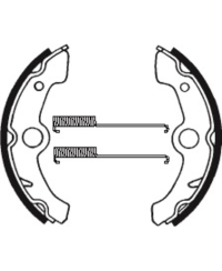 Mâchoires de frein TECNIUM Quad organique - BA178 BA178