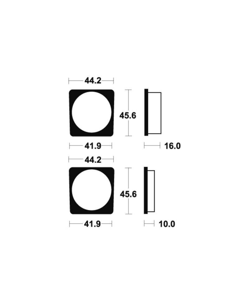 Plaquettes de frein TECNIUM route organique - MA22 MA22