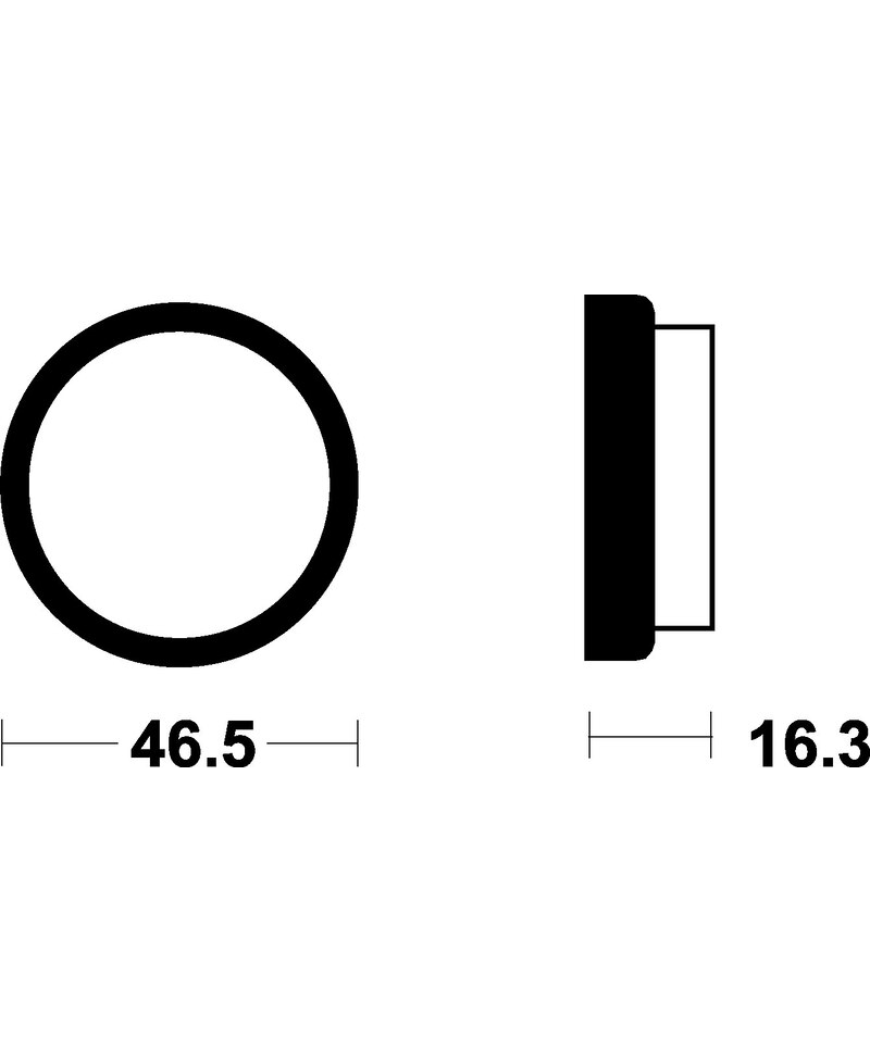 Plaquettes de frein TECNIUM route organique - MA76 MA76