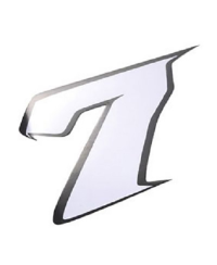 AUTOCOLLANT NUMERO 7 BLANC L 9