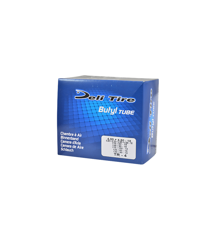 CHAMBRE A AIR MOTO 18" 4.00-4.60 X 18 DELI TIRE U408 TR4