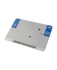 PLAQUE IMMAT. MOTO 210X145 PERSO SUR COMMANDE (X50)