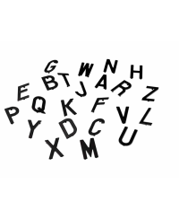 LETTRE TIFLEX P/PREPERCEE  T  45MM (X10)