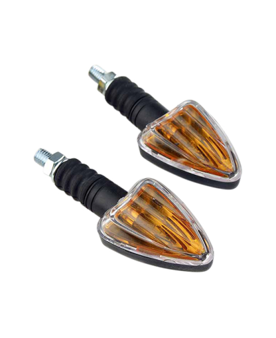 CLIGNOTANT TUN'R TRIANGLE F.COURTE NOIR/TRANSPARENT (PR) HOMOLOGUE CE