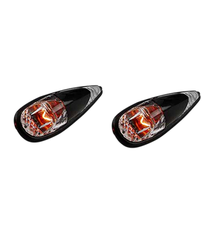 FEU DECORATIF TUN'R* GOUTTE D'EAU MICRO CLIPS ECLAIRAGE ORANGE/NOIR (PR)