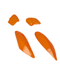 CABOCHON CLIGNO SCOOTER TEKNIX* ADAPT. BOOSTER ROCKET/NG ORANGE AV+AR (X4) LONG