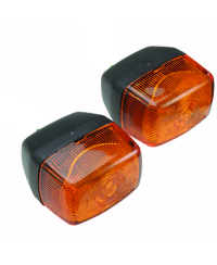 CLIGNOTANT SCOOTER TEKNIX* ADAPT. BOOSTER SPIRIT/BW'S AVANT NOIR/ORANGE (PR)