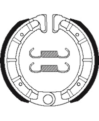 Mâchoires de frein TECNIUM Scooter organique - BA206 BA206