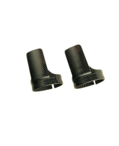 PROTECTION FOURCHE TUN'R MECABOITE CARBONE LIVRE AVEC COLLIER RILSAN DIAMETRE 40MM A 55MM