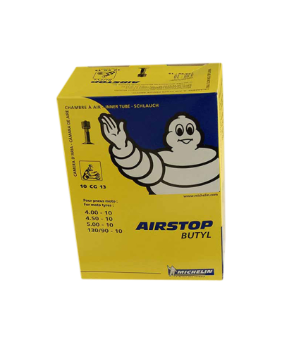CHAMBRE A AIR SCOOTER 10" 4.00-5.00 X 10 MICHELIN AIRSTOP 10 CG 13 VS