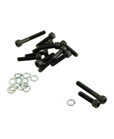 VIS TUN'R CARTER ADAPT. BOOSTER/BW'S ACIER NOIR 6X25/40/45 (X12)