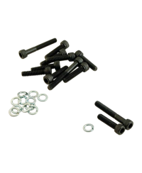 VIS TUN'R CARTER ADAPT. BOOSTER/BW'S ACIER NOIR 6X25/40/45 (X12)